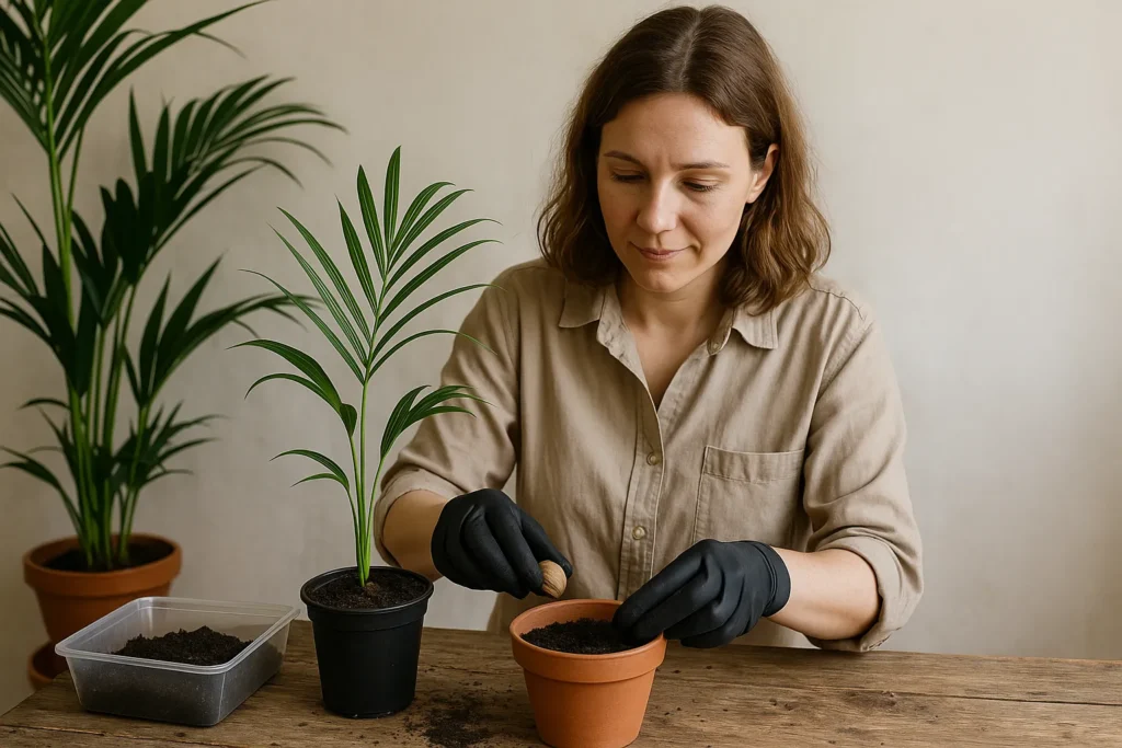 تکثیر نخل کنتیا