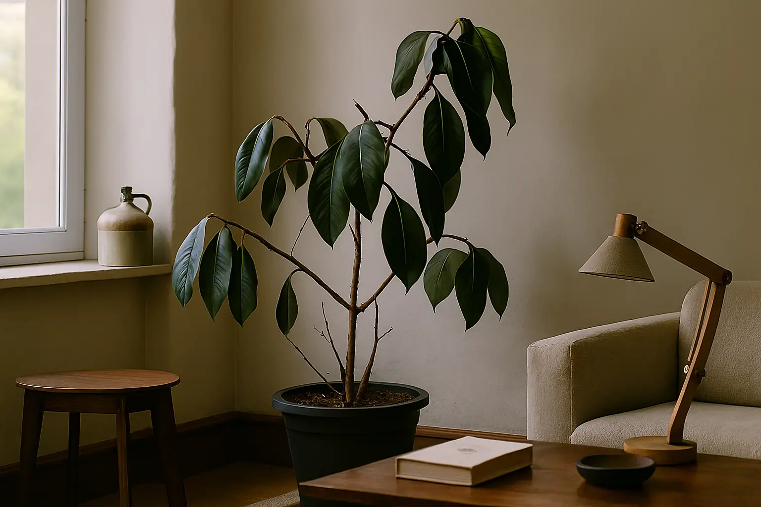 فیکوس پژمرده