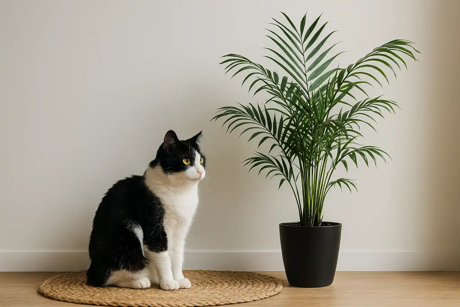 نخل شامادورا برای گربه سمی است