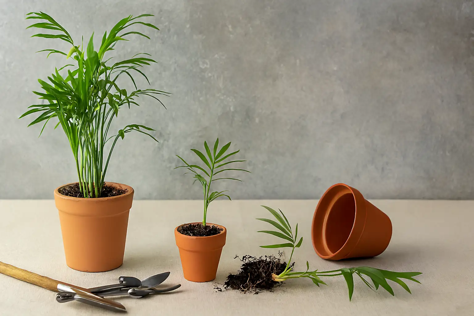 تکثیر نخل آپارتمانی